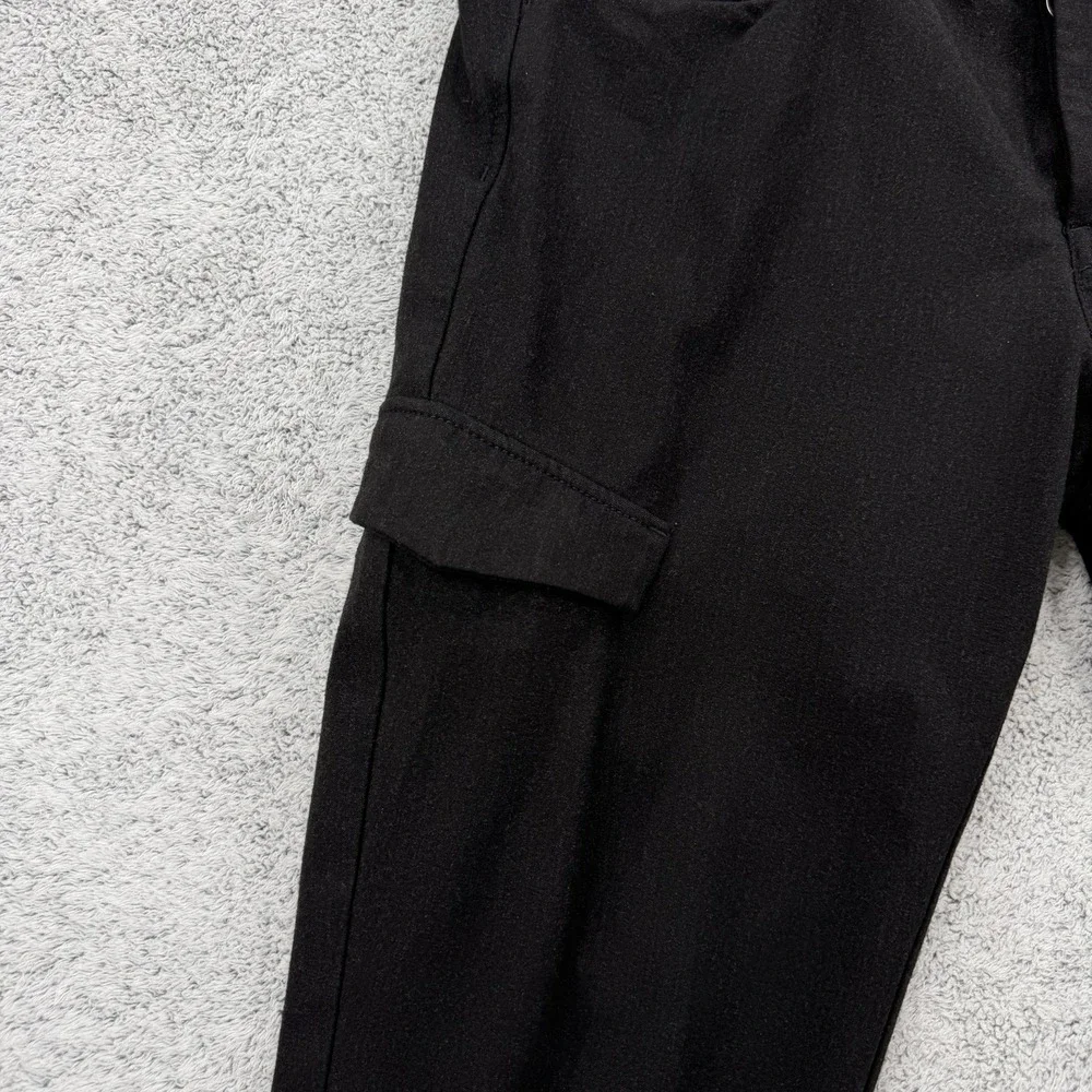 Hugo Boss Cargo Pants Mens 34 Black Slim Fit Orange Label Button Fly Trousers